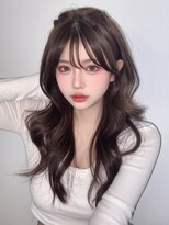 コア 梅田茶屋町店(Core)&nbsp;髪質改善 艶髪 暗めカラー韓国風 前髪カット 小顔 梅田