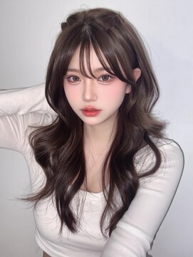 コア 梅田茶屋町店(Core) 髪質改善 艶髪 暗めカラー韓国風 前髪カット 小顔 梅田