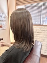 ヘアー グリーン(hair green) 20代30代40代うるツヤロング縮毛矯正【髪質改善/百合ヶ丘】