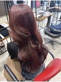 ワインレッドカラー