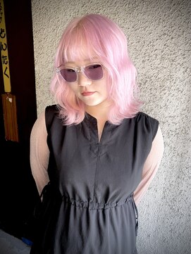 ハビット (habitt) ケアブリーチ/ダブルカラー/ホワイトピンク