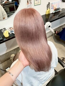 ラック 表参道(LUCK) ピンク/ケアブリーチ/ブリーチ/表参道/原宿