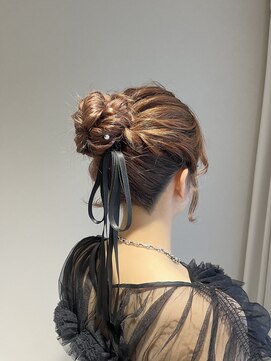 パトゥ 京都四条烏丸(patou) 高めシニヨン