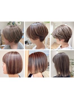 大人女性に人気◇白髪を隠さず“活かす”《白髪ぼかしハイライト・脱白髪染め》でオシャレなSTYLEへ―♪