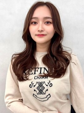 アッシュ 中野店(Ash) イメチェン/似合わせカット/フルバング/レッドブラウン/中野