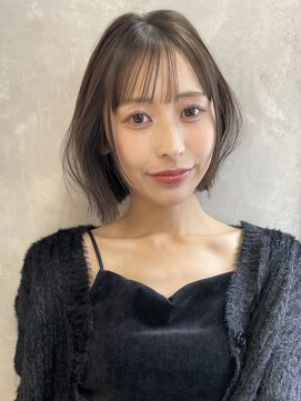 トルネード(TORNADO) 面長 レイヤーボブ シースルーバング  M20251116