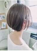 アッシュベージュ×レイヤーショート【大宮】