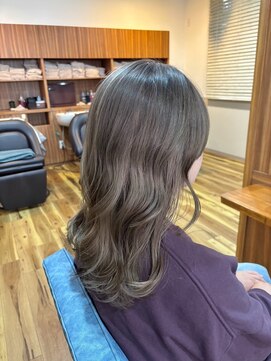 ビーチ ヘア メイク 綱島店(BEACH hair make) セミロング☆グレージュグラデーション