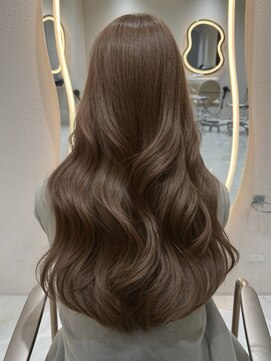 シスター(sister) 韓国ヘア/艶髪/柔らかい透明感カラー/ブラウンベージュカラー