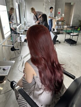 ラック(LUCK) チェリーブラウン/イルミナカラー/船橋/似合わせカット