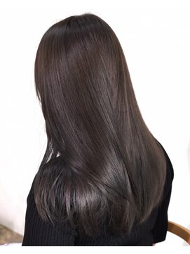 アリー 原宿 表参道(ALLY) ALLY濱田 髪質改善×ブリーチなしグレージュカラー