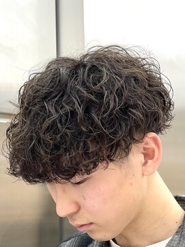 フィフスパーク(fifth PARK) 渋谷波巻きツイストスパイラル束感パーマfifth色気メンズカット