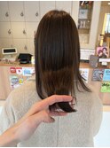 イルミナカラーでマロンベージュに♪♪♪