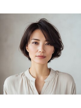 e.m.a プレミアムビューティーサロン 栄駅店(e.m.a PREMIUM BEAUTY SALON) ボブ/イメチェン/外ハネボブ/美髪/ワイドバング/髪型