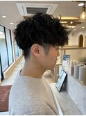 ツーブロ/スパイキーショート/フェード/ピンパーマ