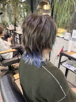 ゼスト クレス(ZEST Cres)&nbsp;【立川CRES吉岡俊】アクセントウルフカット