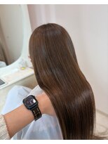 ミュミュ(mu-mu)&nbsp;透明感カラーミルクティー2.28ミディアムレイヤーカット