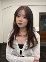 ガーランドギンザ(Garland Ginza)&nbsp;ロングレイヤー  バタフライレイヤー 顔周りカット
