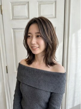 アロマ ヘアルーム 池袋店(AROMA hair room) イメチェン/前髪/外ハネボブ/大人女子/顔まわりレイヤーボブ
