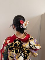 テトテプラス(tetote+)&nbsp;ツインカチモリシニヨンヘア