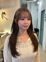 ヘアーアンドメイク シークタチカワ 立川店(Hair&Make Seek)&nbsp;【澤飯】ブリーチなしダブルカラーで透明感ヘーゼルベージュ