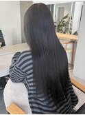 ハネ羽エクステ/ロングヘア/韓国/ワンホン/スリムタッキ/渋谷