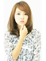 ラグエル(RAGUEL) 【30代40代50代】 動きのある重めレイヤースタイル☆