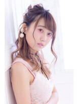 ヘアーアンドメイクアップMK 貝塚店(hair&make-up MK)&nbsp;ルーズなコテ巻きヘアアレンジ