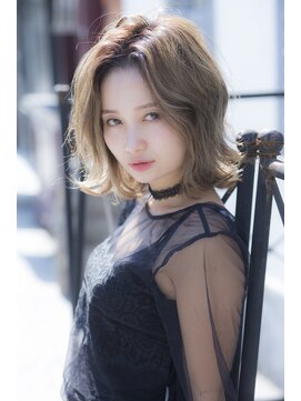 ミエル ヘア 新宿(miel hair) 【miel hair】無造作外ハネスタイル☆