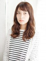 ヘアメイク ナル(hair make nalu)&nbsp;Aラインのゆるミックスカール