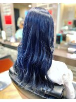 ヘアステージアミカル&nbsp;デザインブルーカラー