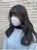 透明感アッシュベージュ