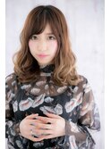 表情豊かな♪ハイライトカラー外国人風ウェットヘアa1
