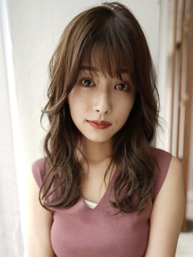 エル 横浜(eL) 【eL 横浜】大人フェミニン 顔周りレイヤー 小顔 (大島)