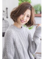 ミエル ヘア 新宿(miel hair)&nbsp;〈mielhair新宿〉ナチュラル　ワンカール　ボブ
