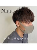 メンズマッシュツイストスパイラルパーマ波巻きスパイラルパーマ