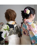 マルケ(marquer)&nbsp;北堀江ヘアメイクサロン/卒業式ゆるふわヘアセット