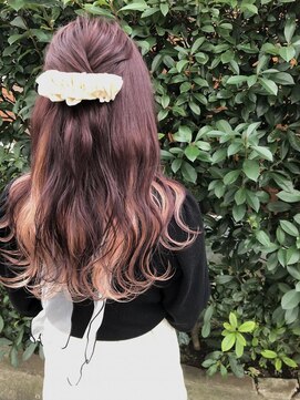 ネオヘアー 曳舟店(NEO Hair) べびーぴんく/似合わせカット/デザインカラー/ツートンカラー