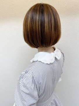 ニット 銀座(knit) 《knit銀座》大人可愛い20代30代40代ショートボブ丸み前下がり