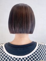 アルバム 銀座(ALBUM GINZA)&nbsp;ブラウンボブ_外ハネボブセクションカラー_ba364641