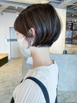 アイティー バイ アルバム 中野店(IT by ALBUM)&nbsp;ショートボブ_グレージュカラーボブウルフココア_ba419281