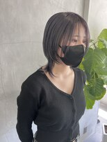 ティティ(TiTi)&nbsp;ブリーチカラー！パープルグレー[TiTi_福田りの]