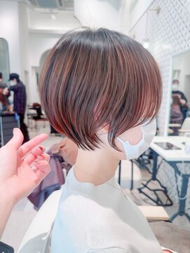 ハルキミナト ジャパン ヨコハマ(HARUKI MINATO japan YOKOHAMA) 大人ショート/レディース ショート ブラウンベージュナチュラル