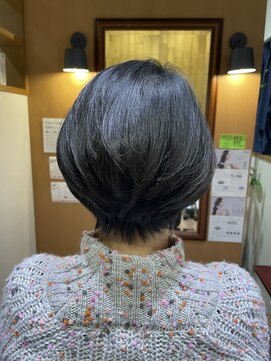 チアー ヘアリラクゼーション(cheer HAIRRELAXATION) 前下がりショートボブ