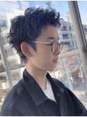 波巻きスパイラルツイストスパイラルパーマメンズ名駅名古屋