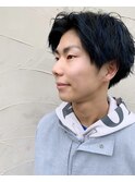 ツイスパ&青メッシュ