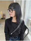 レイヤーカット　ロングヘア