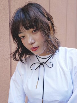 エヌイー(ne' by MAULOA) 【ne' by MAULOA】ふわっとボブパーマ