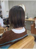 【立町メアリーバイメリー】☆パツッと切りっぱなし外ハネボブ☆