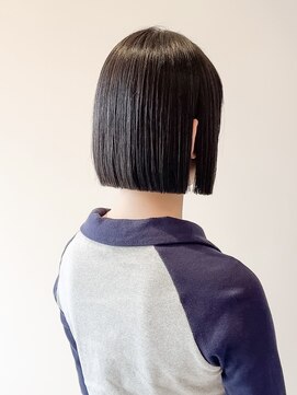 ロンド ブランシュ 錦糸町北口(Lond blanche) 小顔に見せるヘアココアベージュ黒髪カタログ